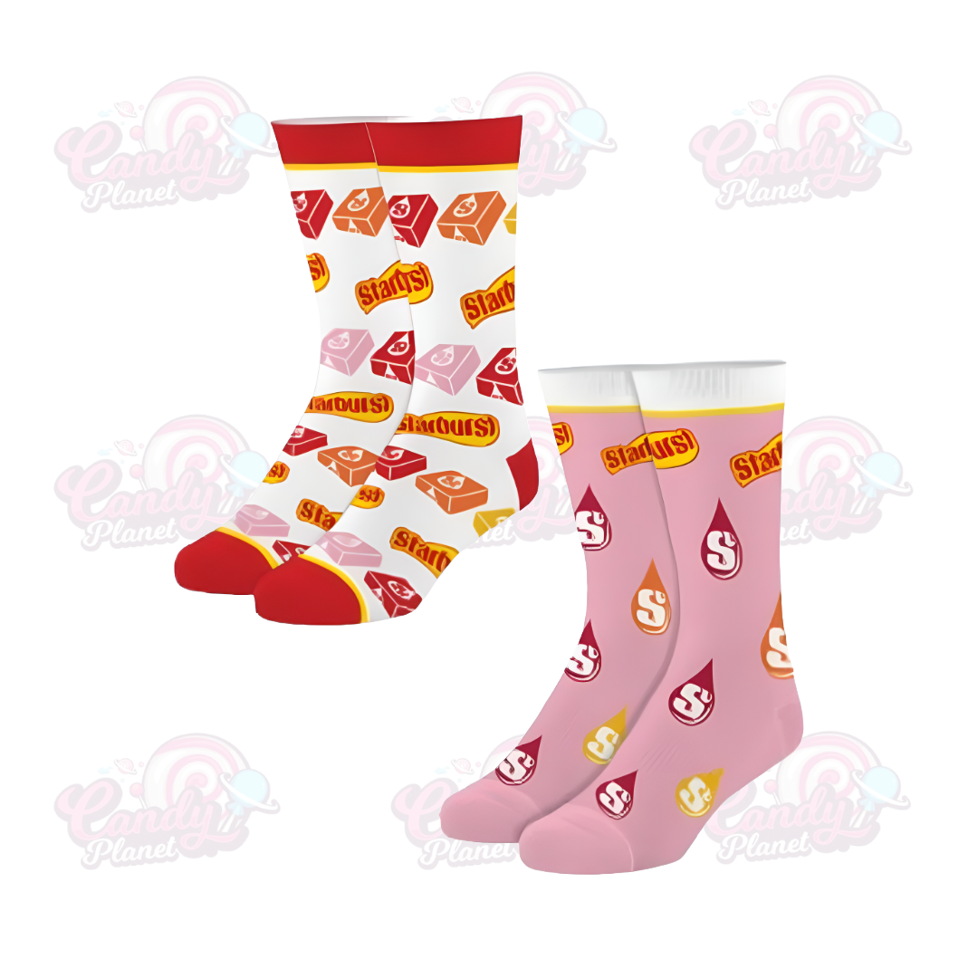 Starburst Crew Socks 2 Pairs