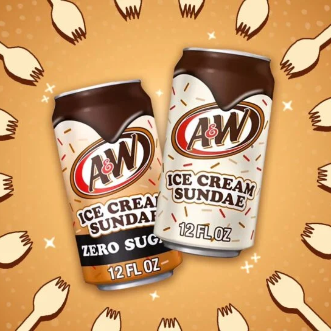 A&W Ice Cream Sundae (355ml)