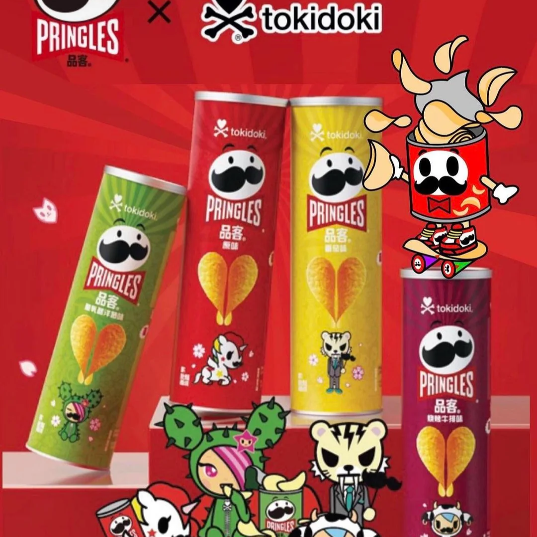 Pringles Lime & Tart Flavour 115g (China) Tokidoki