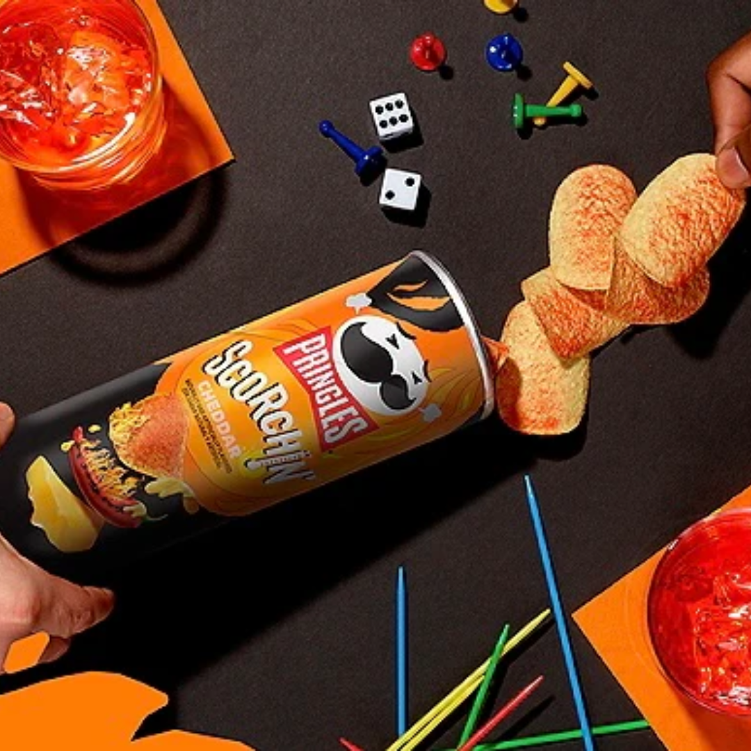 Pringles Spicy Strip Flavour 115g (China)