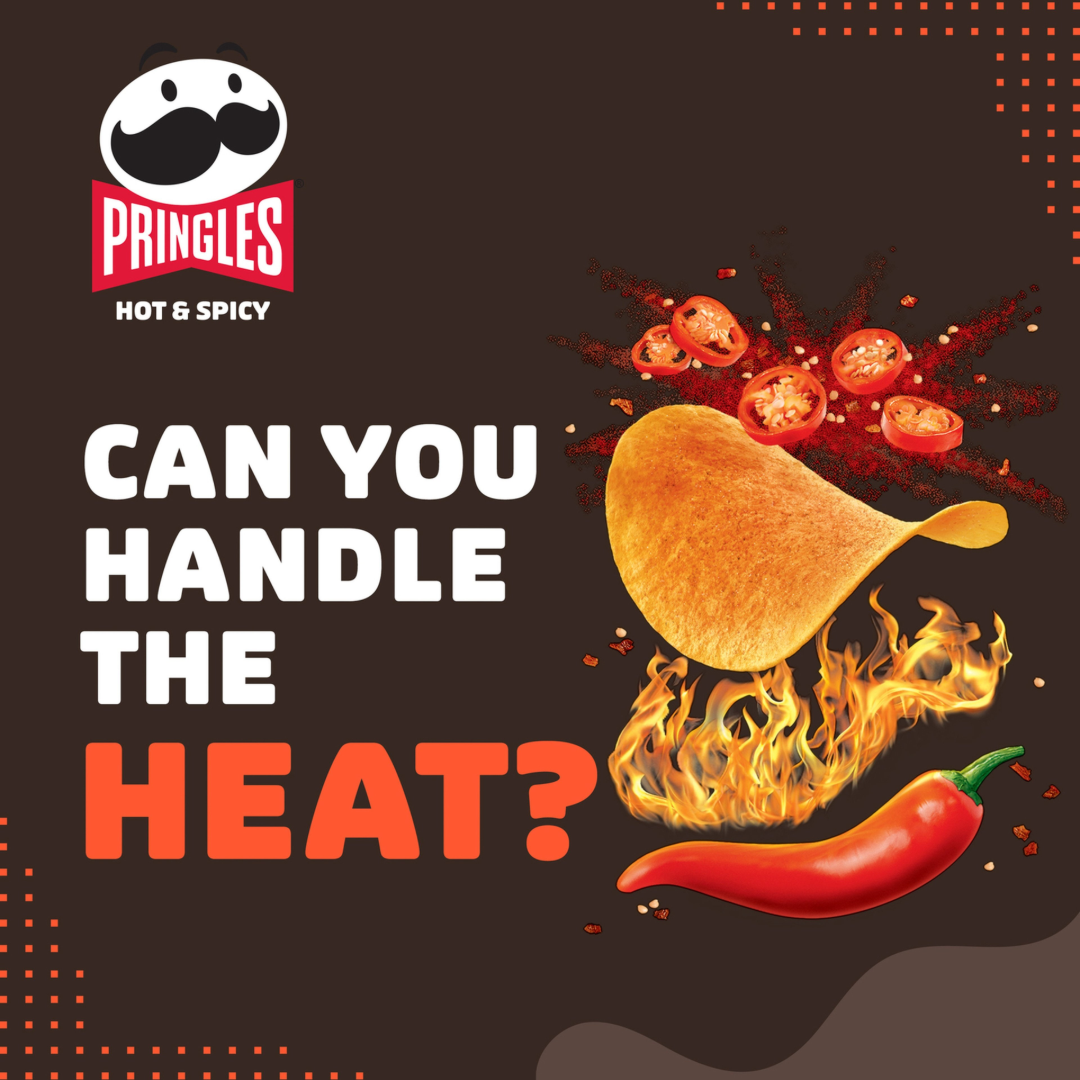 Pringles Hot & Spicy Flavour 110g (China)