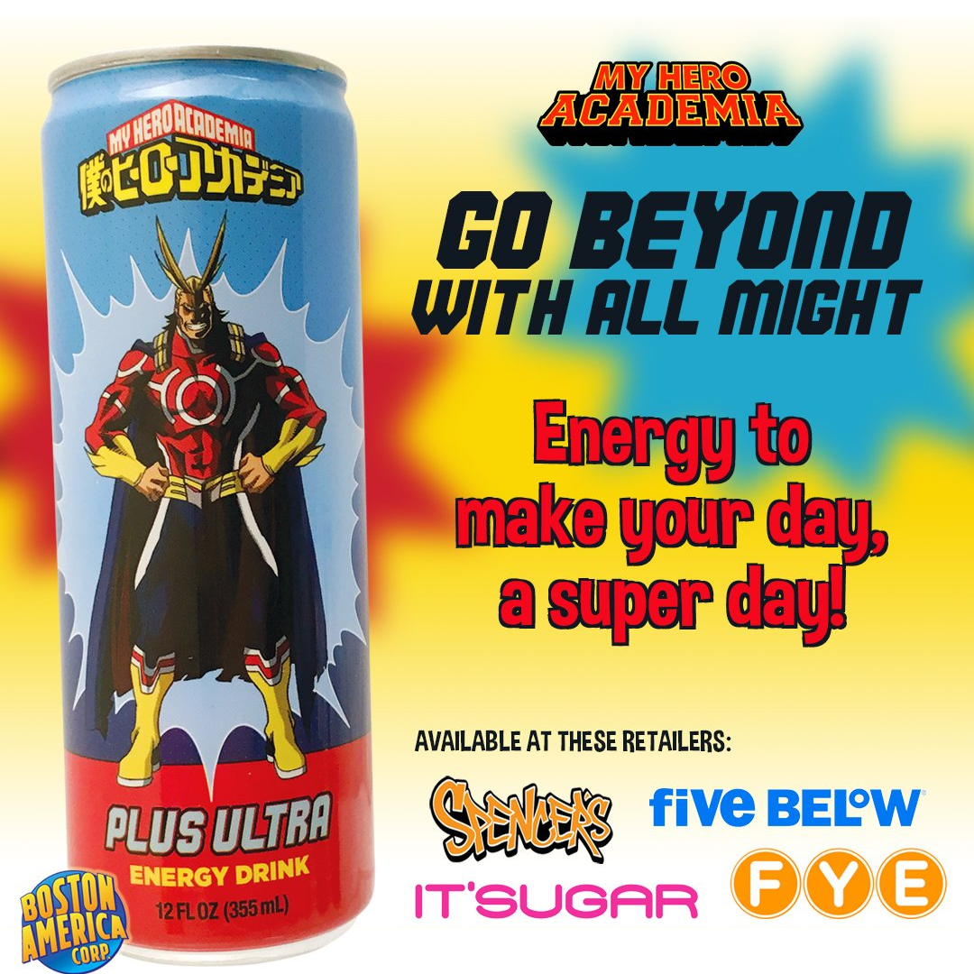 MHA Plus Ultra Energy drink (355ml)