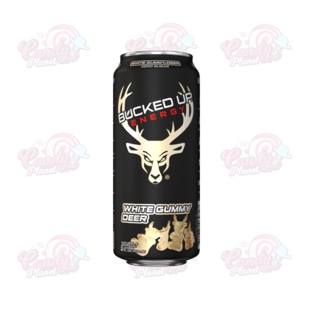 Bucked UP White Gummy Deer (473mL)