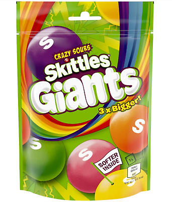 Skittles Giants Crazy Sours(132g)