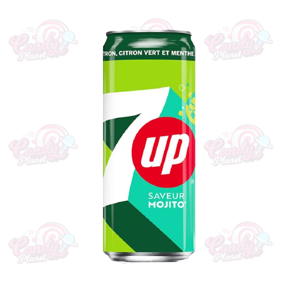 7up Citron Vert Mojito Zero Sugar (330ml) France