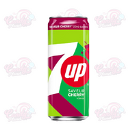 7up Cherry Zero Sugar (330ml) France