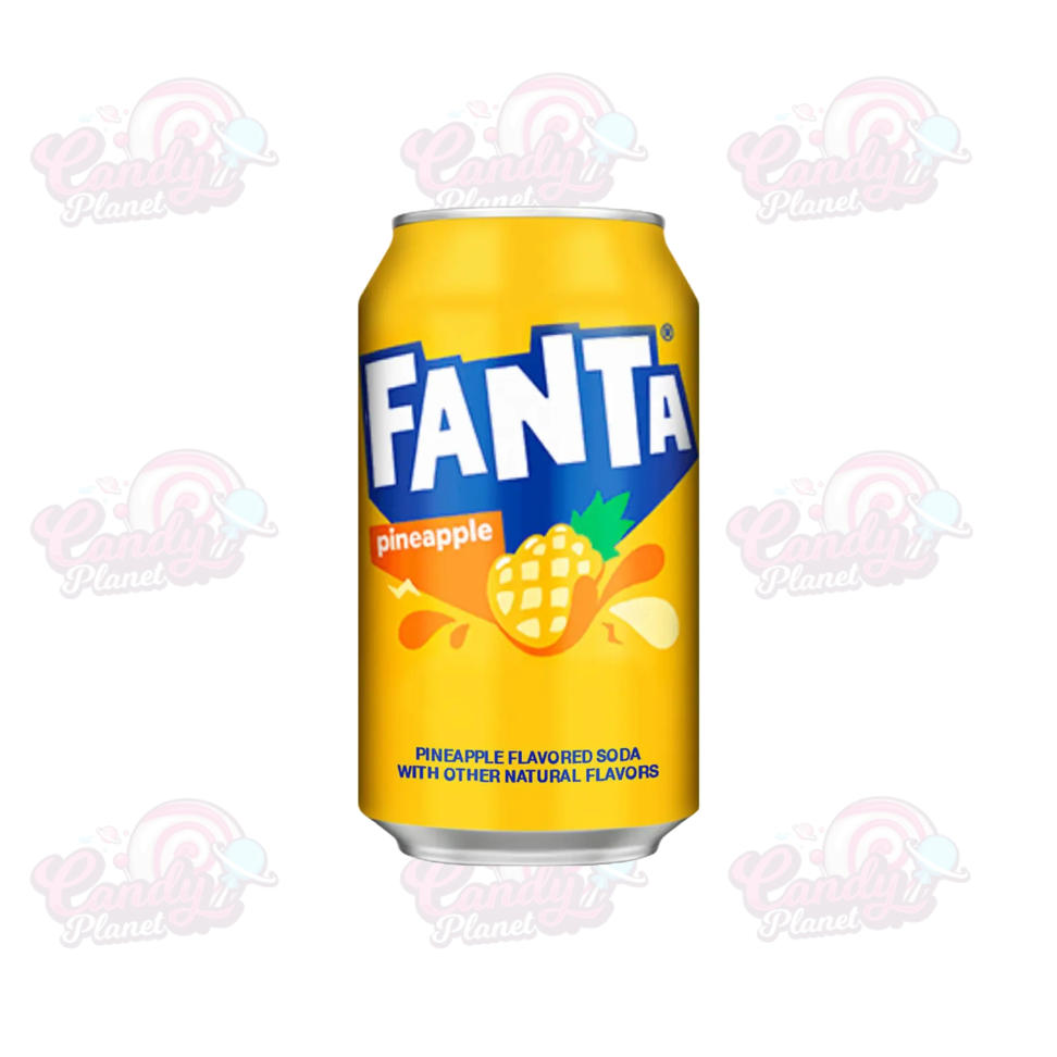 Fanta Pineapple (355ml) – CANDY PLANET