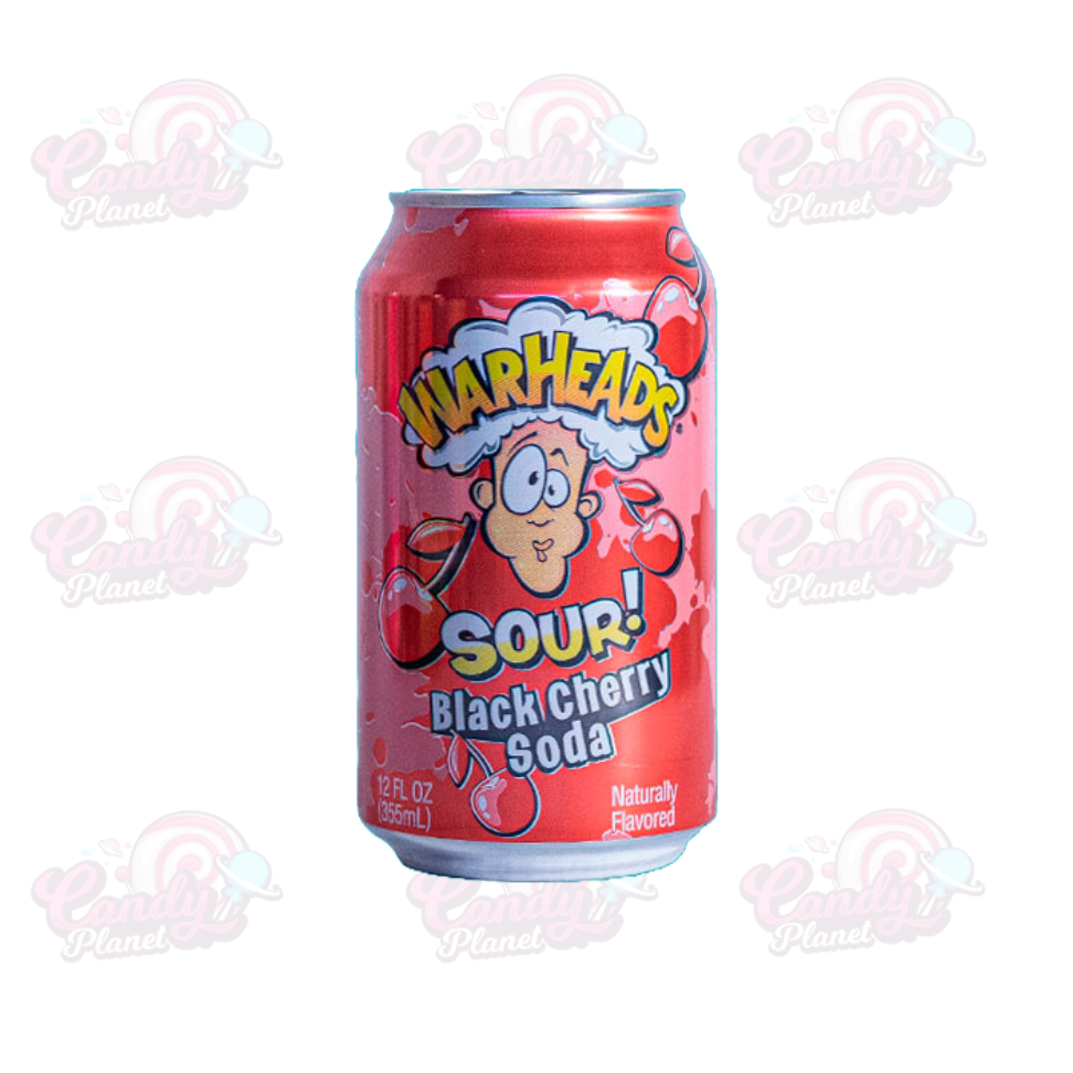 Warheads Black Cherry Soda (355ml)