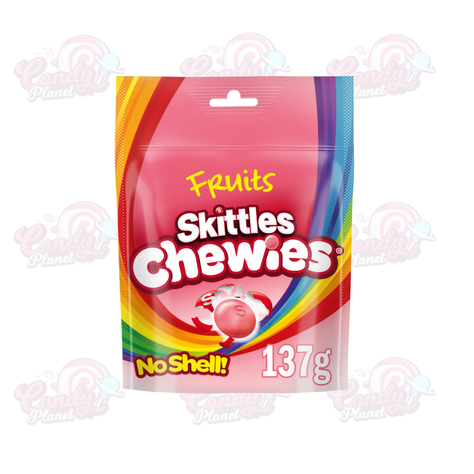 Skittles Chewies No Shell (137g) – CANDY PLANET