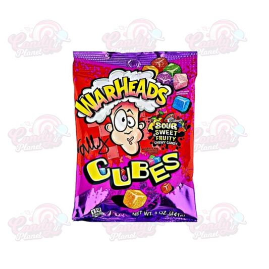 Warheads Cubes Sour & Sweet Fruity (141g)