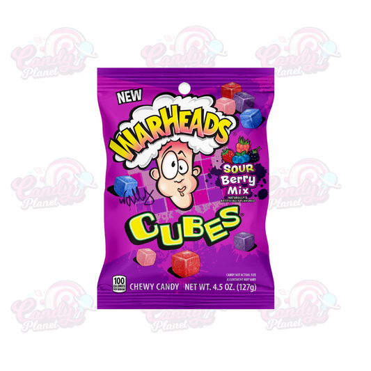 Warheads Cubes Sour Berry Mix (127g)