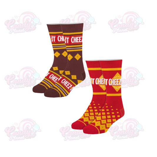 Cheez It 2 Pair Crew Socks