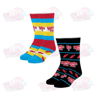 Swedish Fish Socks 2 Pairs