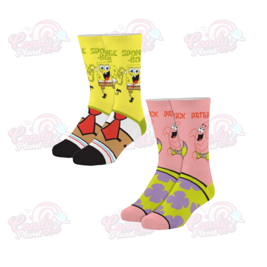 Spongebob Squarapants Socks 2 Pairs