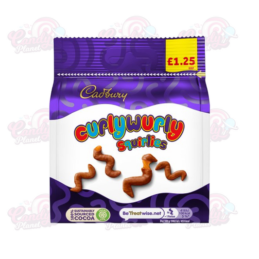 Cadbury Curlywurly Squirlies (85g) UK