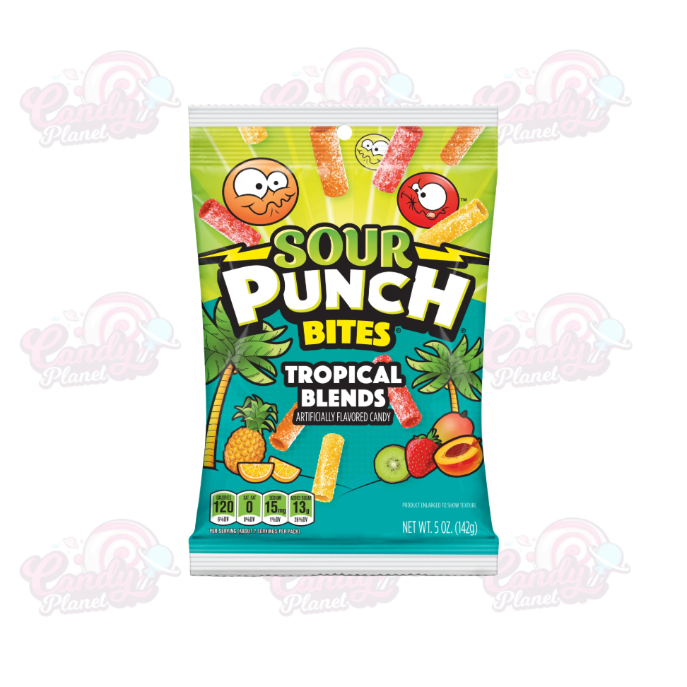 Sour Punch Bites Tropical Blends (142g)