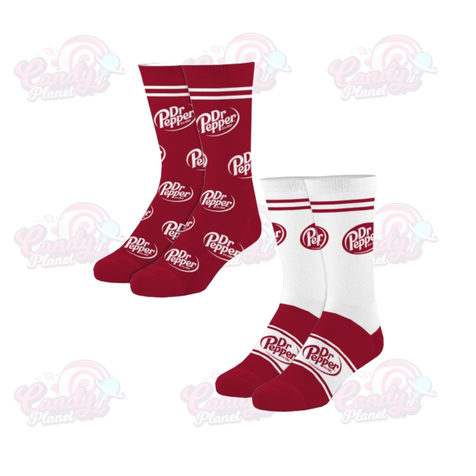 Dr. Pepper Socks 2 Pairs