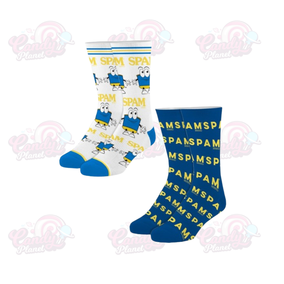 Spam 2 Pairs Crew Socks