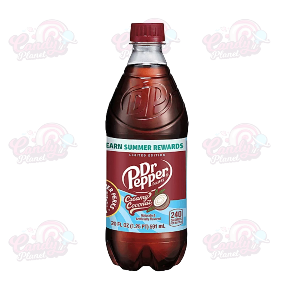 Dr Pepper Creamy Coconut Bottle (591ml)