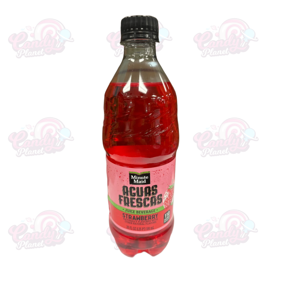 Minute Maid Acuas Frescas Strawberry (591ml)