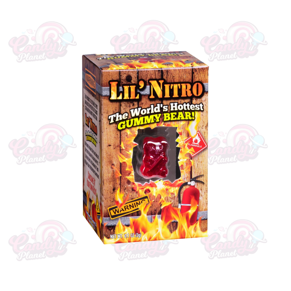 Lil' Nitro WARNING * THE WORLD HOTTEST GUMMY BEAR