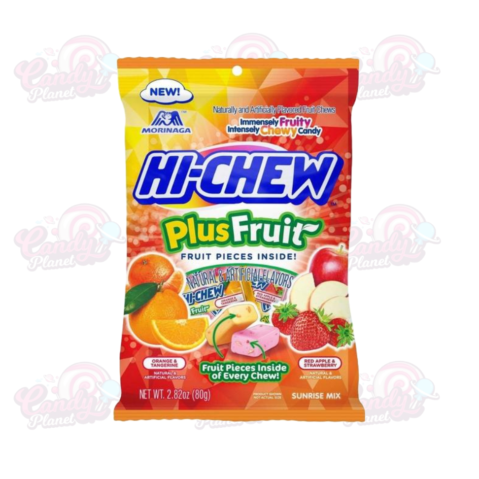 Hi Chew Plus Fruit (80g)