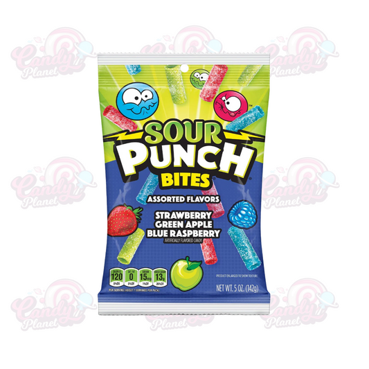 Sour Punch Bites Assorted Flavours (142g)