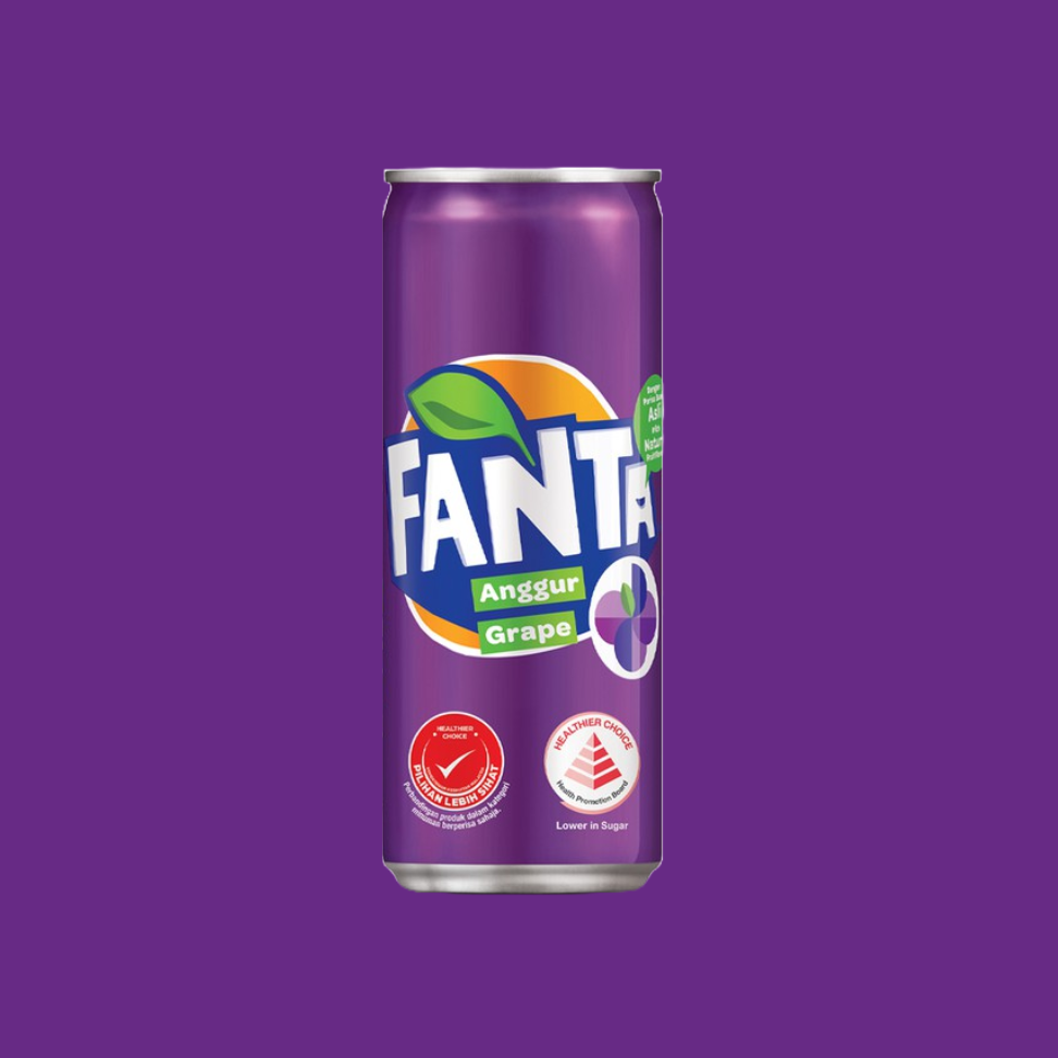 Fanta Anggur Grape (320ml) Malaysia