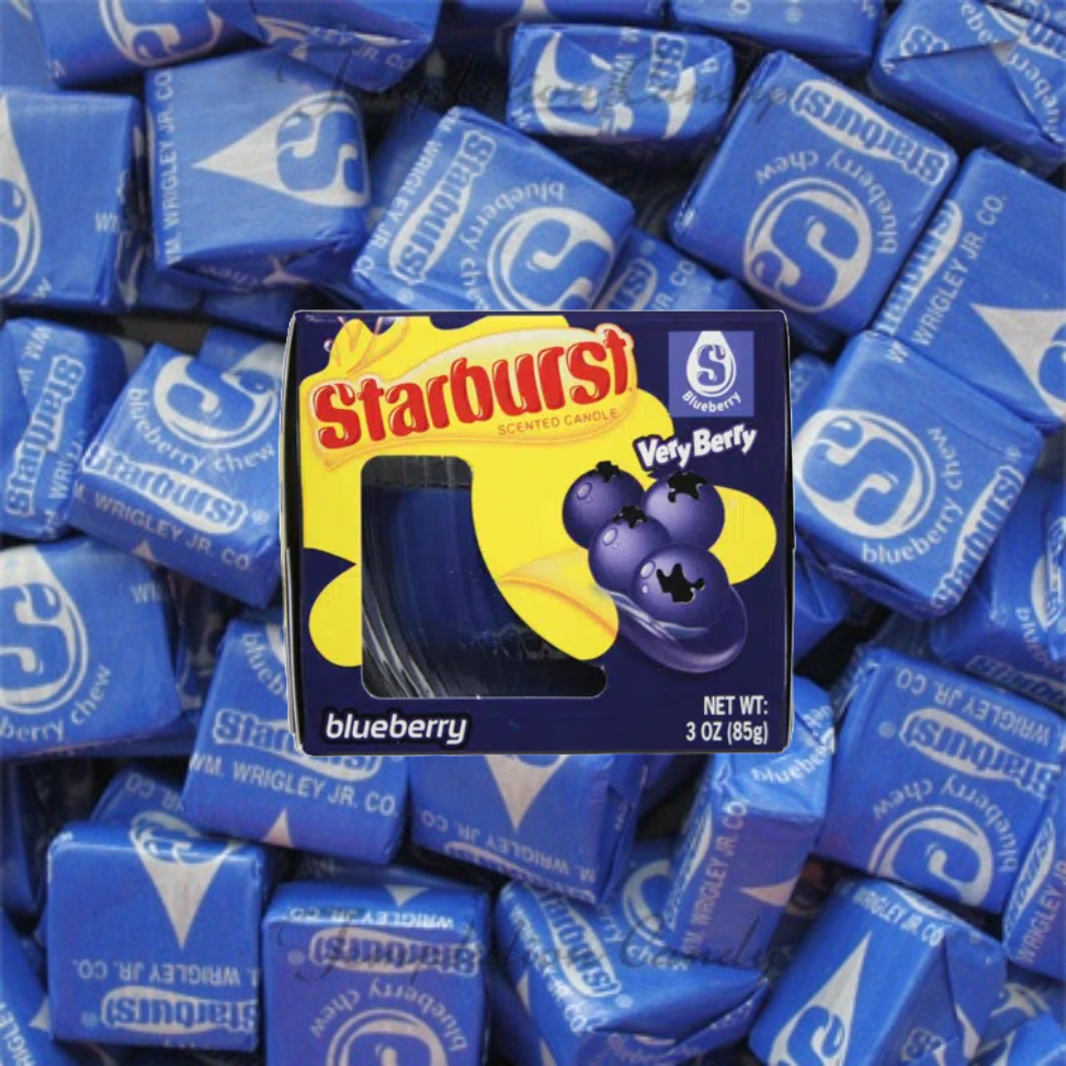 Starburst Blueberry Candle (85g)