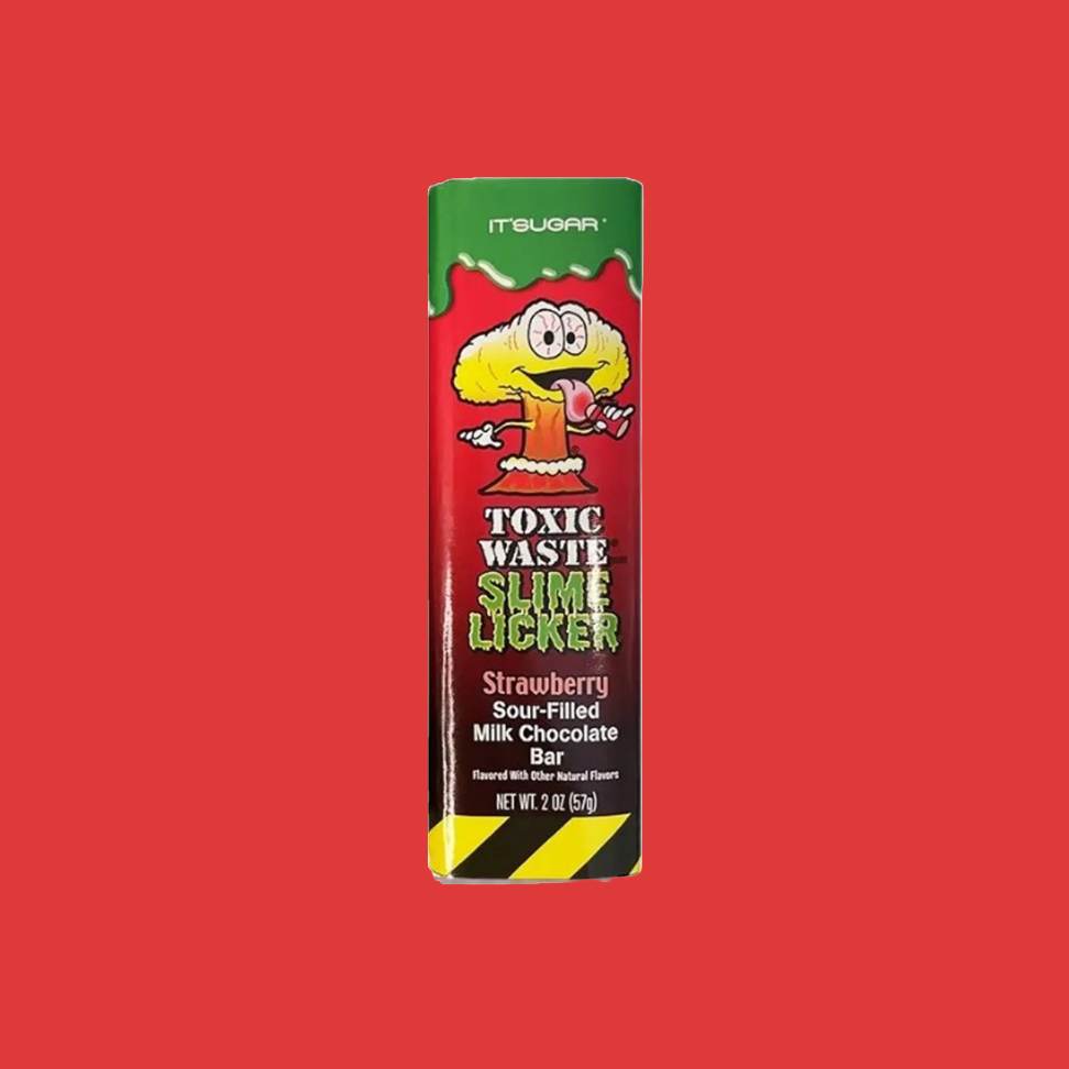 Toxic Waste Slime Licker Strawberry Chocolate (50g)