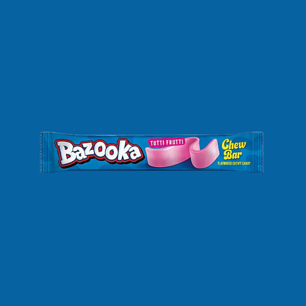 Bazooka Chew Bar Tutti Fruitti (14g)