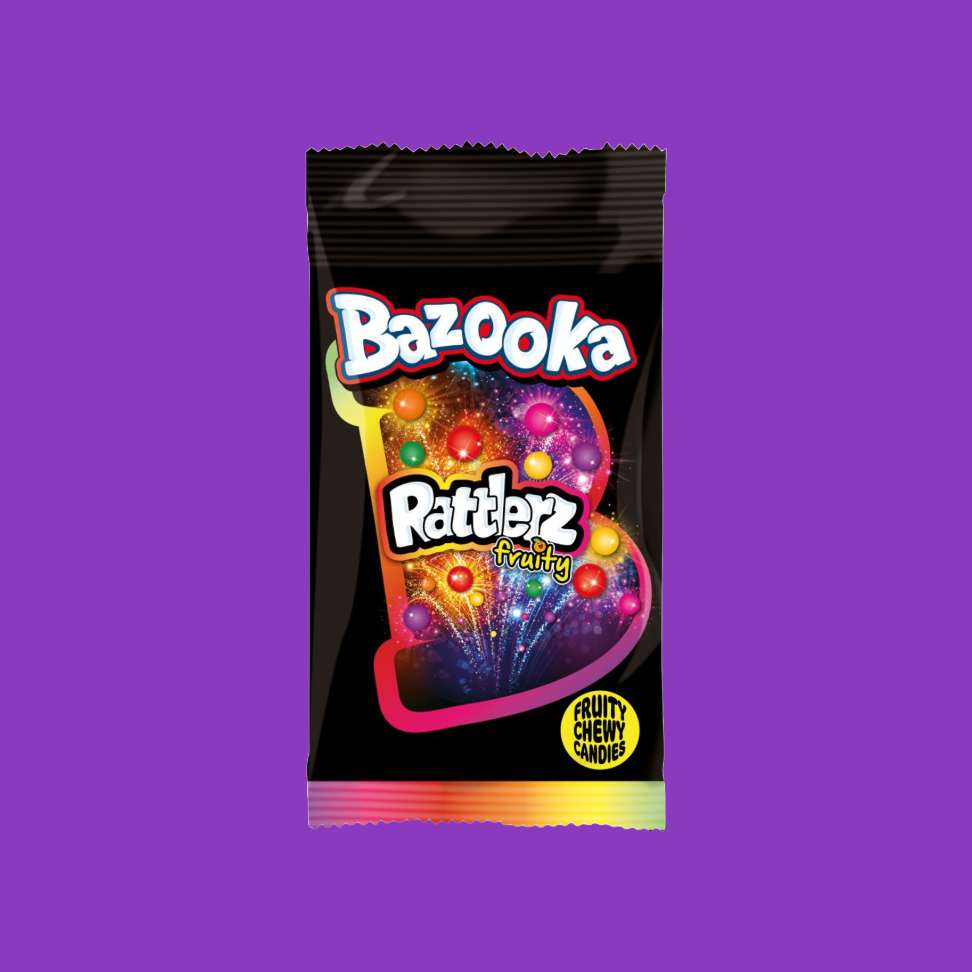 Bazooka Rattlerz Fruity (40g)