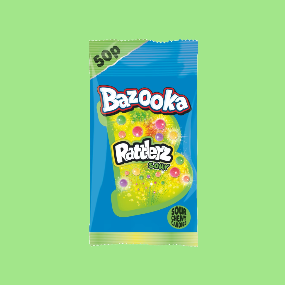 Bazooka Rattlerz Sour (40g)