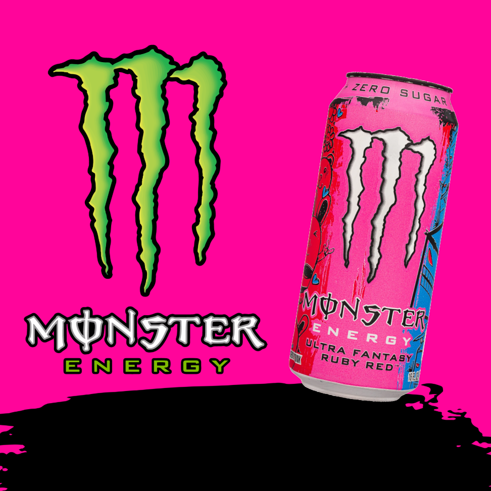 Monster Energy Ultra Fantasy Ruby Red (473ml)