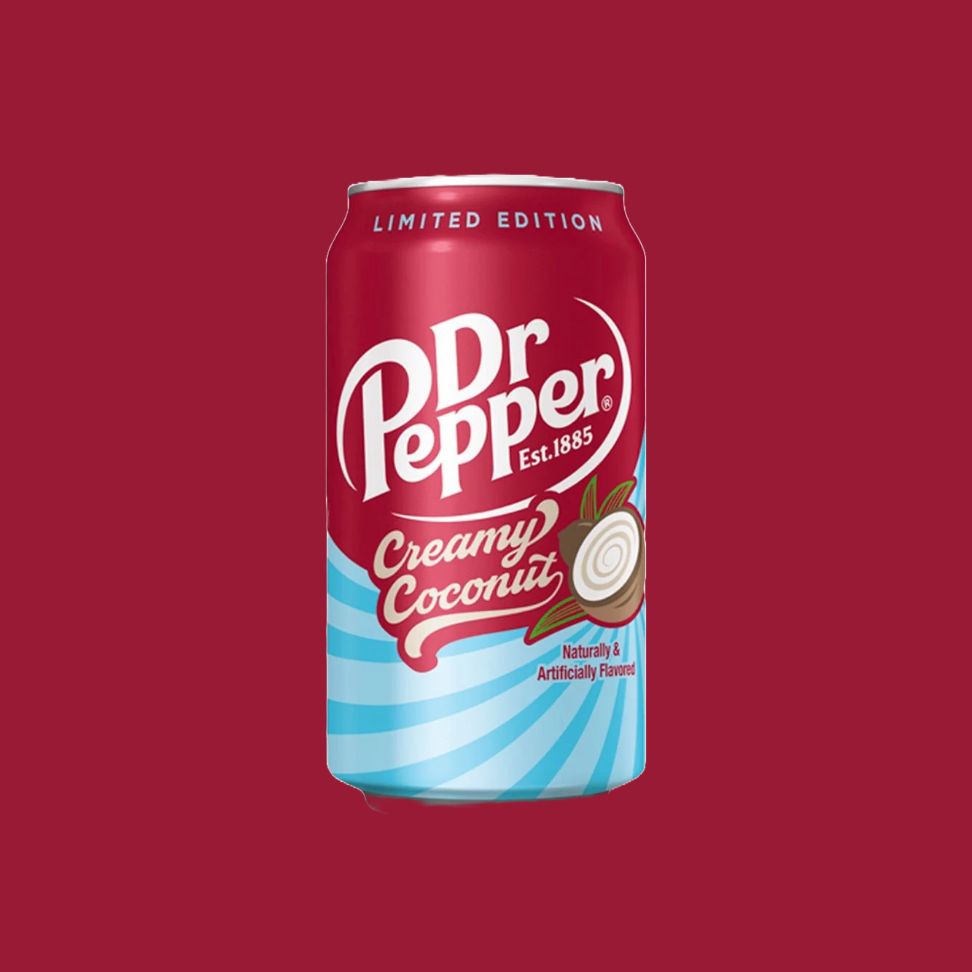 Dr Pepper Creamy Coconut (355ml)