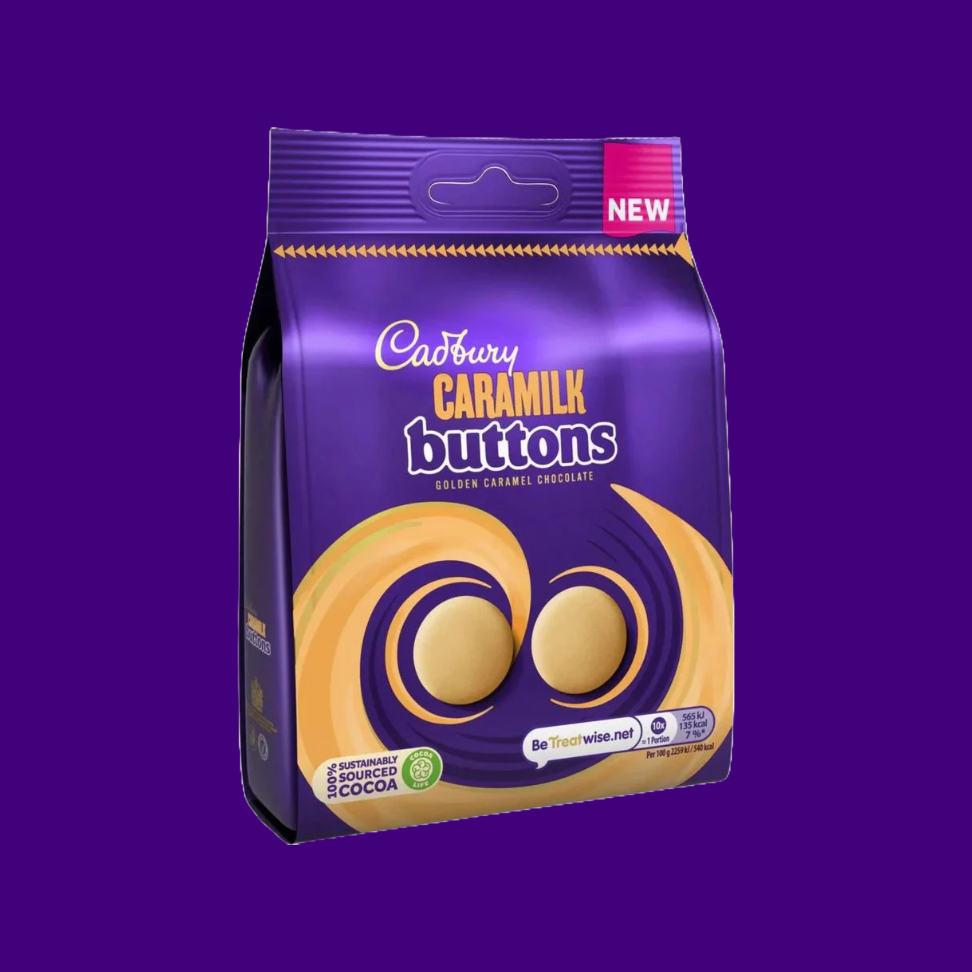 Cadbury Caramilk Buttons (90g) UK