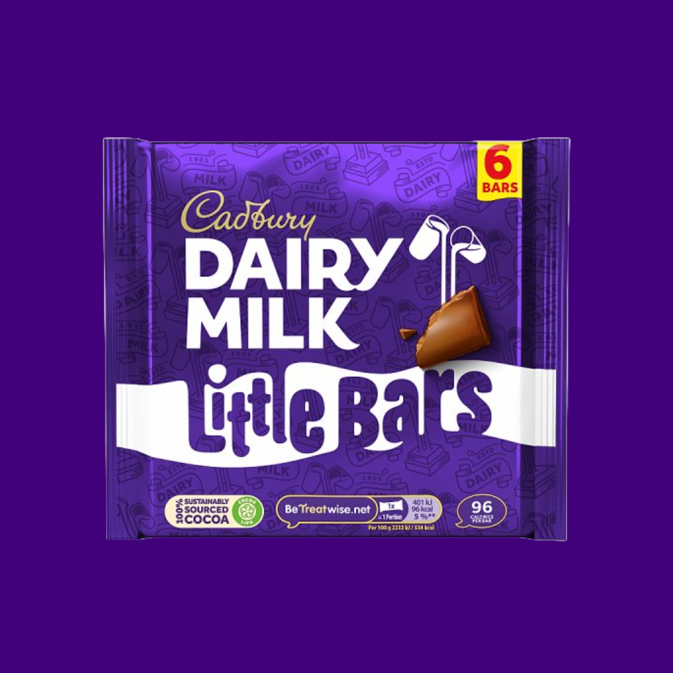 Cadbury Dairy Milk Little Bars (108g) UK