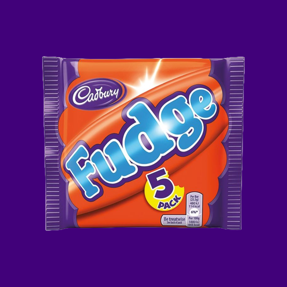 Cadbury Fudge 5pack (110g) UK