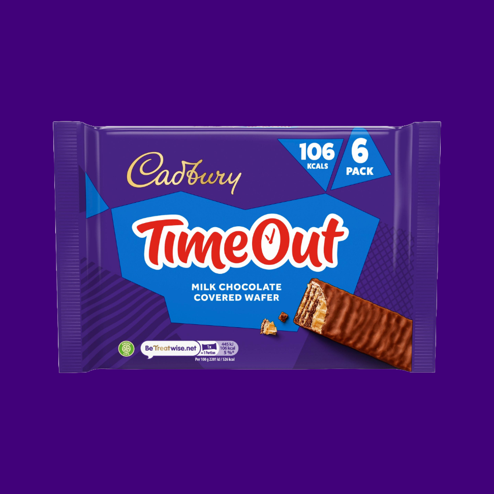 Cadbury Timeout X 6 (121.2g) UK