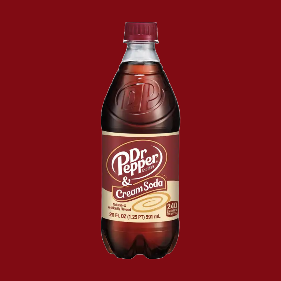 Dr Pepper Cream Soda Bottle (591ml)