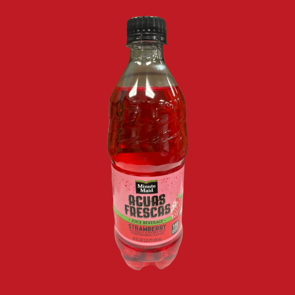 Minute Maid Acuas Frescas Strawberry (591ml)