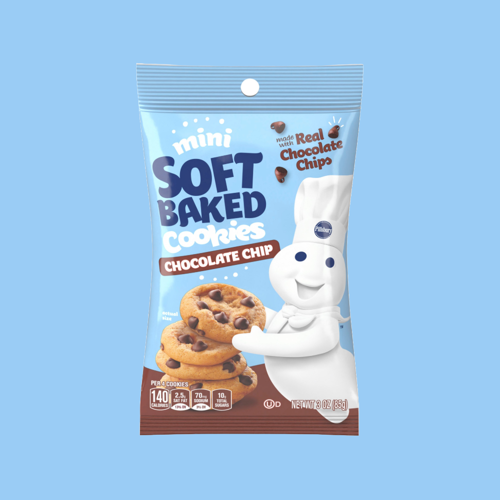 Pillsbury Soft Baked Cookies Chocolate Chip (85g)