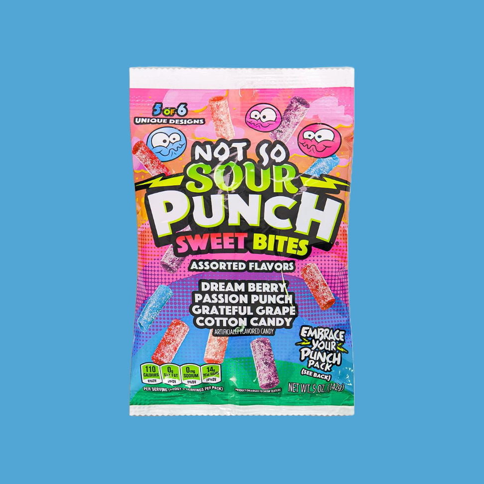 Not So Sour Punch Sweet Bites (142g)