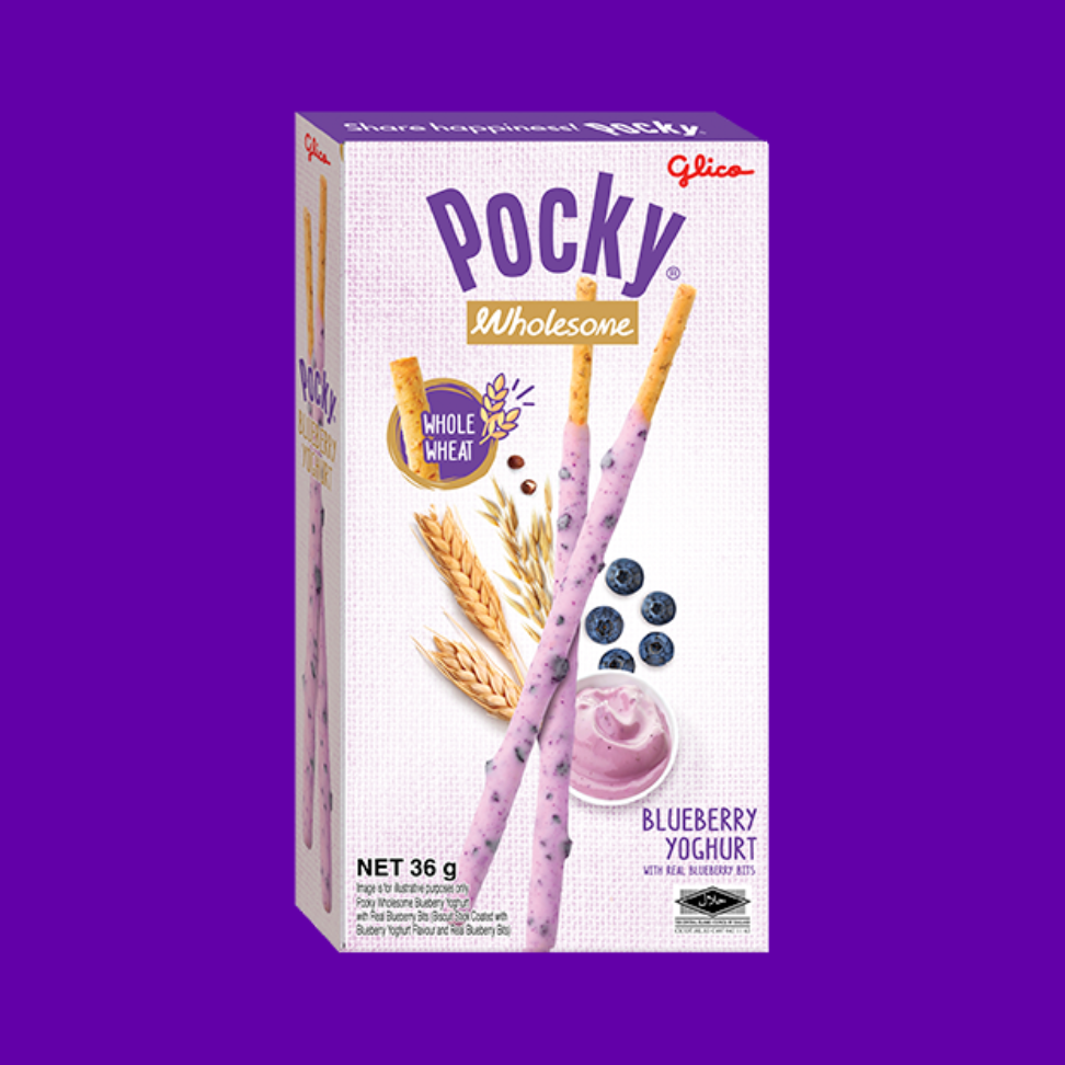 Pocky Wholesome Blueberry Yogurt (36g)