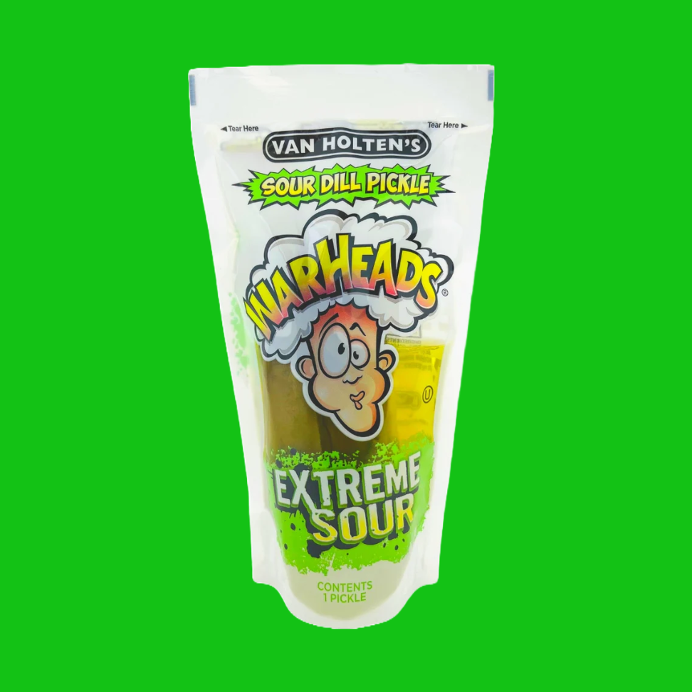 Van Holten's Warheads Sour Dill Pickle (140g)