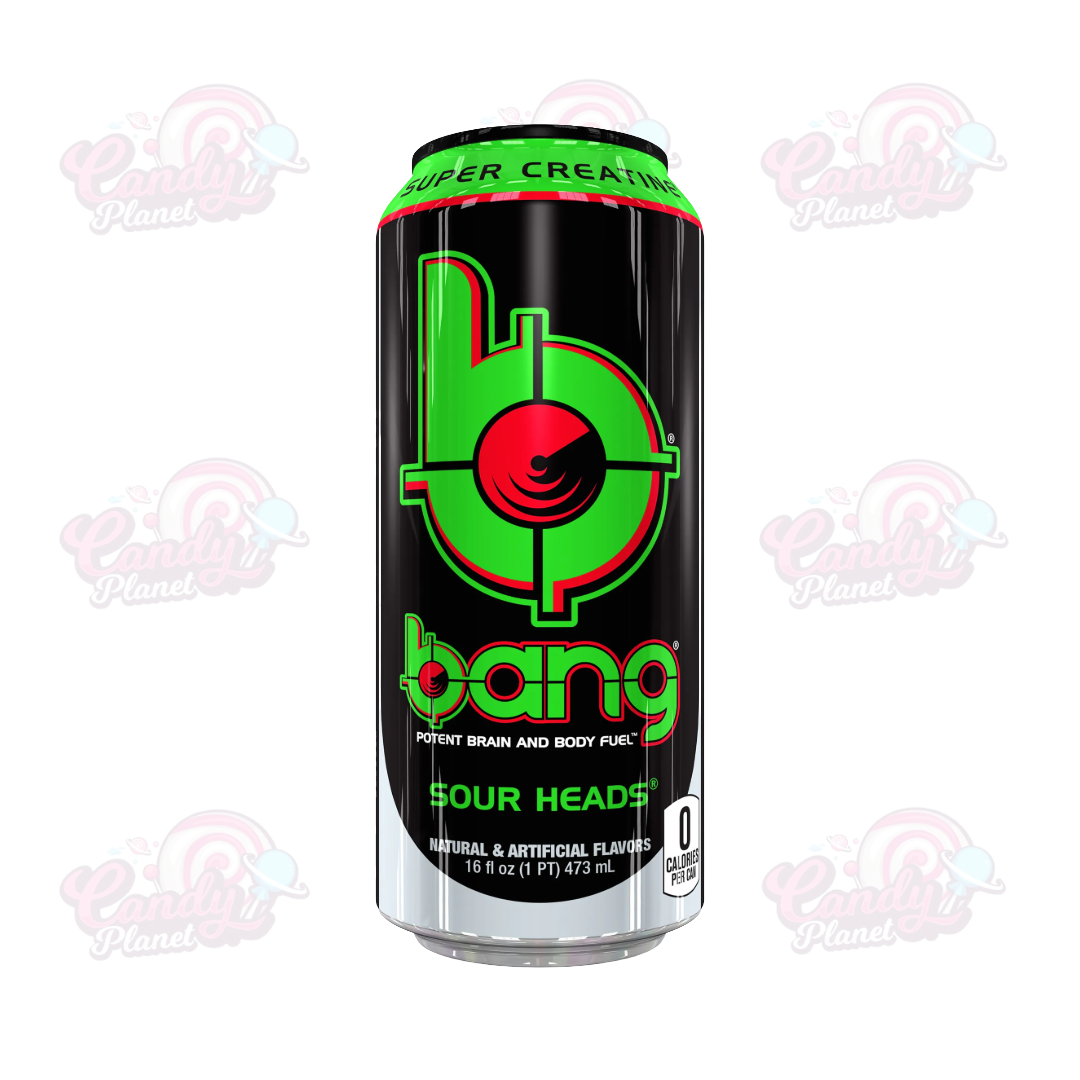 Bang Sour Heads Energy Drinks (473ml)