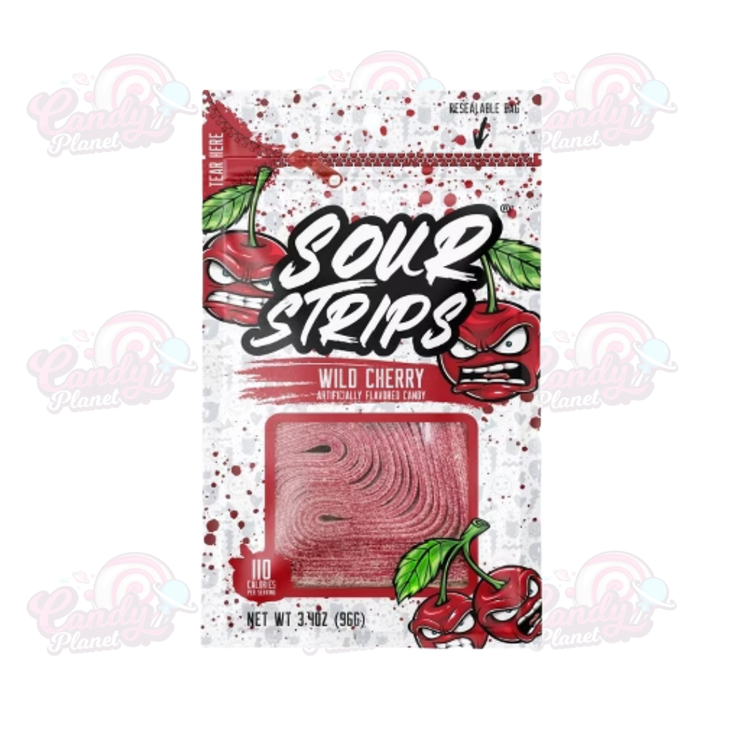 Sour Strips Wild Cherry(96g)