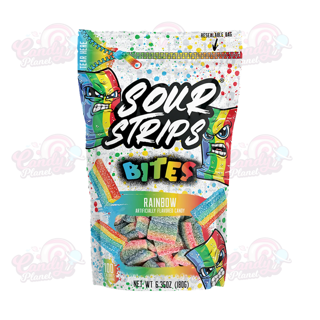 Sour Strips Bites Rainbow (180g)