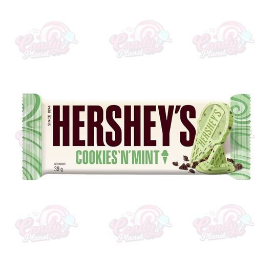 Hersheys Cookies N Mint Chocolate Bar (39g)
