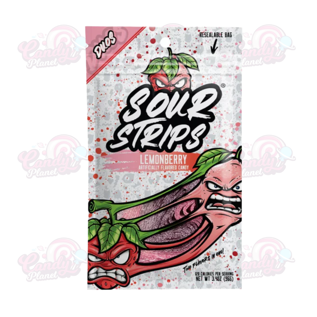 Sour Strips Duos Lemonberry (96g)